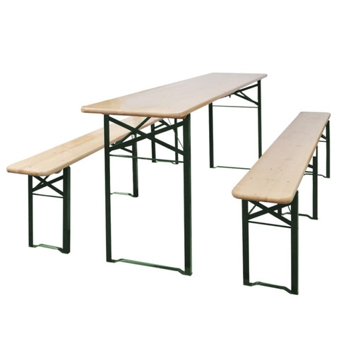 Klappbares biertisch set - klappbares,