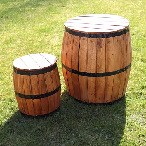 Fass tisch barhocker holz - fass,